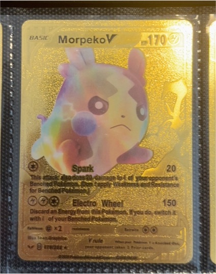 2020 Pokémon #079 Morpeko V — front
