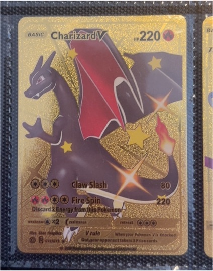 2020 Pokémon #79 Charizard V — front