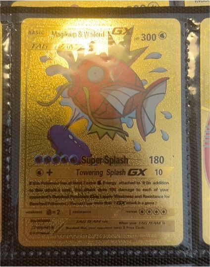 2021 Pokémon #161 Magikarp & Wailord GX — front