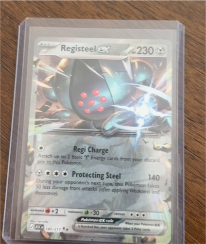 2023 Pokémon Ascended Heroes #145 Registeel ex — front
