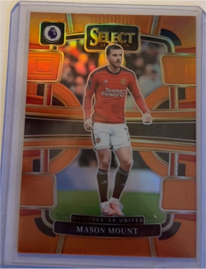 2023-24 Panini Select Premier League #67 Mason Mount Manchester United — front