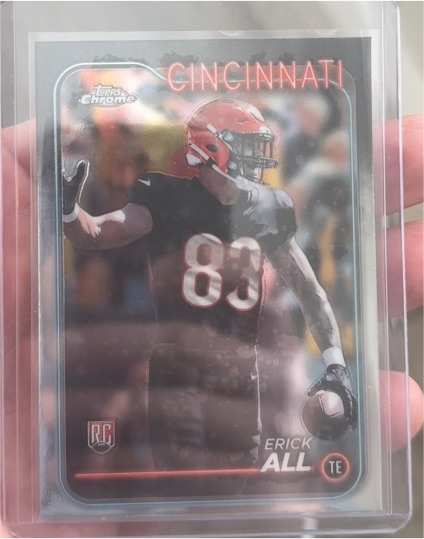 2024 Topps Chrome #292 Erick All RC Cincinnati Bengals — front