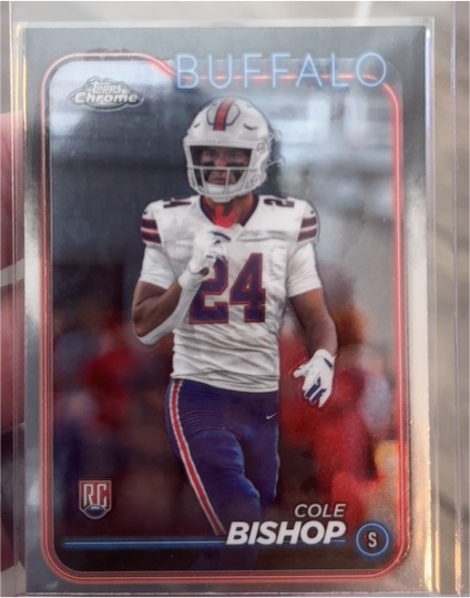 2024 Topps Chrome #263 Cole Bishop — front