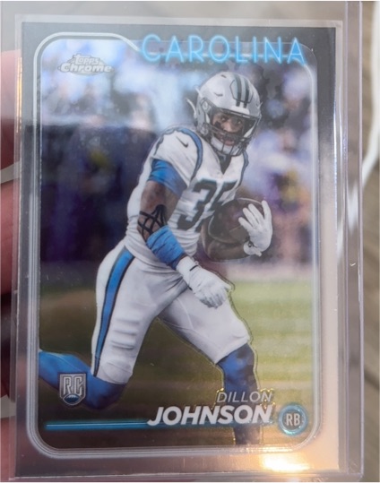 2024 Topps Chrome #274 Dillon Johnson — front