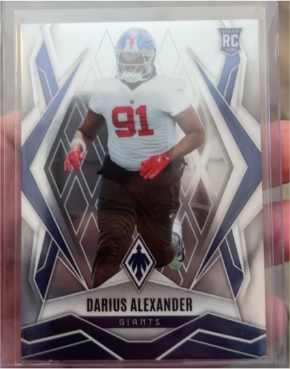 2025 Panini Phoenix #219 Darius Alexander — front