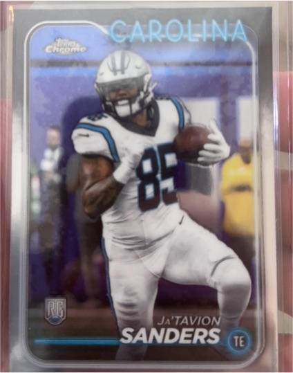 2024 Topps Chrome #223 Ja'Tavion Sanders — front