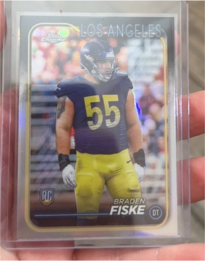 2024 Topps Chrome #273 Braden Fiske — front