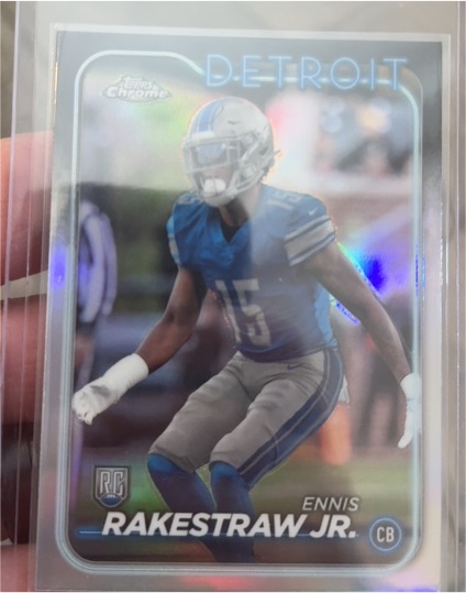 2024 Topps Chrome #264 Ennis Rakestraw Jr. — front