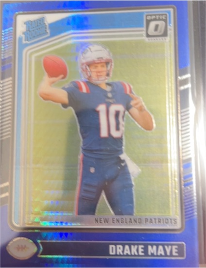 2024 Panini Donruss Optic #229 Drake Maye — front