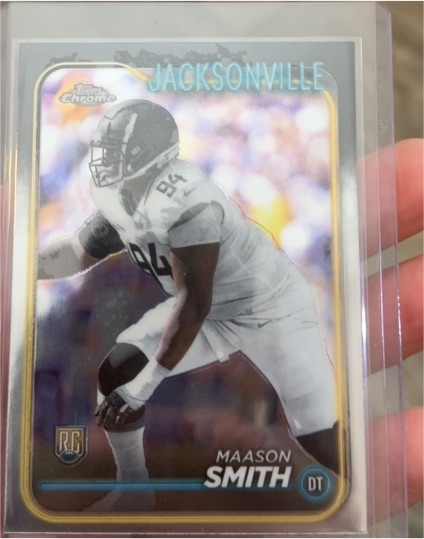 2024 Topps Chrome #267 Maason Smith — front