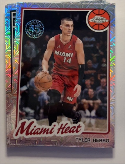2025-26 Topps Chrome #TC-THR Tyler Herro — front