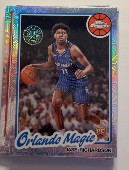 2025-26 Topps #TC-JR Jase Richardson 1980-81 Topps Chrome Basketball — front