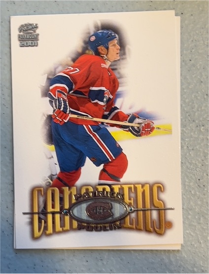 2000-01 Pacific Paramount 2001 #128 Patrick Poulin — front