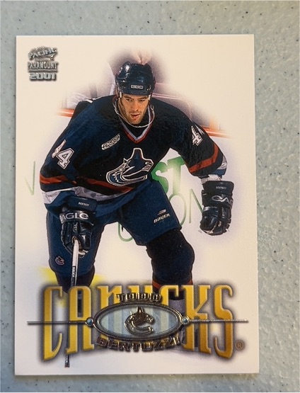 2000-01 Pacific Paramount #236 Todd Bertuzzi — front