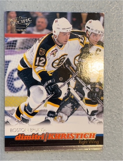 1999-00 Pacific Red #25 Dimitri Khristich — front