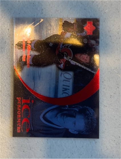 1997-98 Upper Deck Ice Parallel #11 Daniel Alfredsson — front
