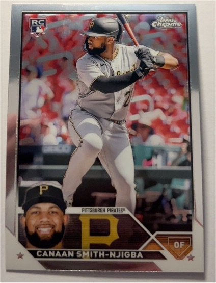 2023 Topps Chrome #67 Canaan Smith-Njigba — front