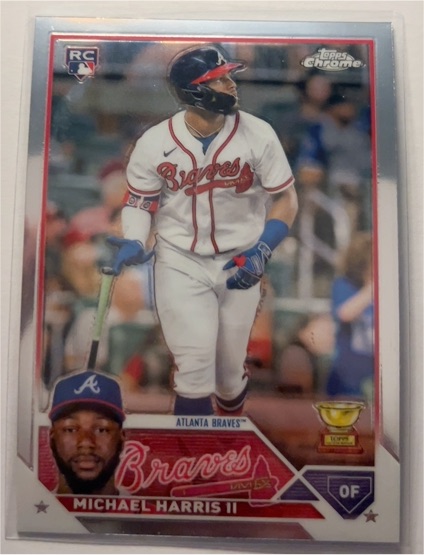 2023 Topps Chrome #79 Michael Harris II — front
