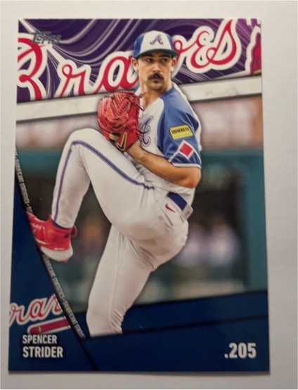 2024 Topps Series 2 #SS-1 Spencer Strider Significant Statistics — front