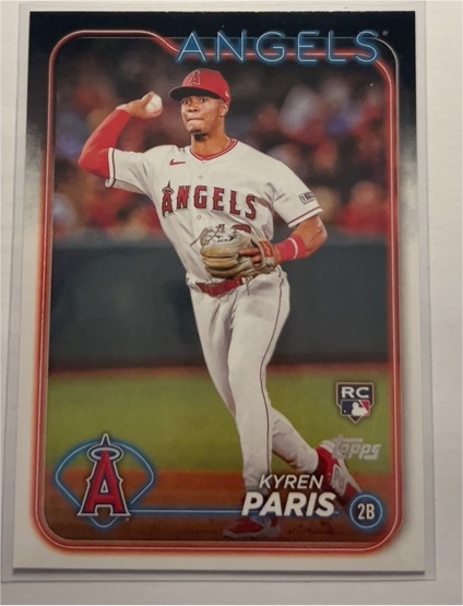 2024 Topps Chrome #151 Kyren Paris — front