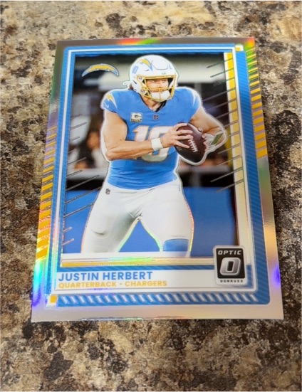 2025 Donruss Optic #109 Justin Herbert — front