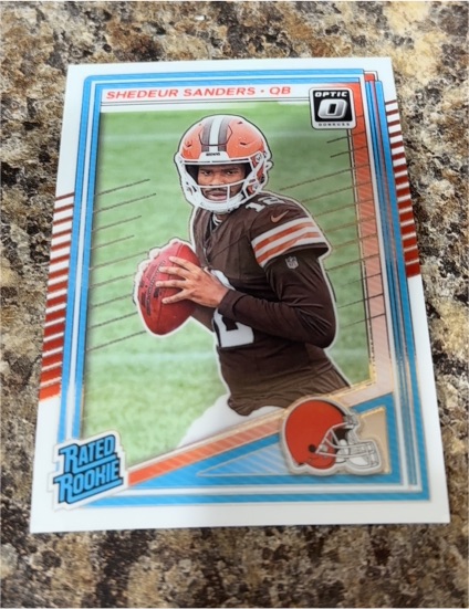 2025 Panini Donruss Optic #203 Shedeur Sanders — front