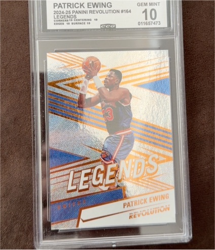 2024-25 Panini Revolution #164 Patrick Ewing Legends — front