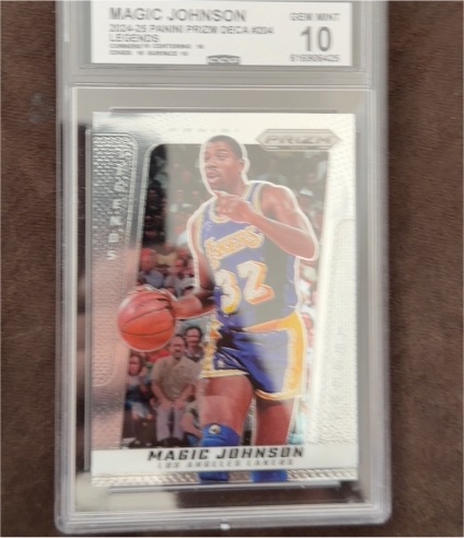 2024-25 Panini Prizm Deca #204 Magic Johnson — front