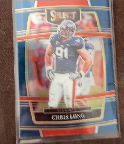 2022 Panini Select Draft Picks #79 Chris Long — front