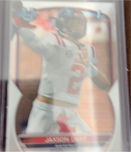 2022 Donruss #1 Jaxson Dart — front