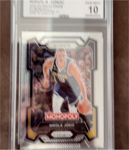 2023-2024 Panini Prizm Monopoly #51 Nikola Jokic — front