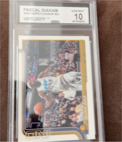 2023 Topps Flagship #1 Pascal Siakam — front