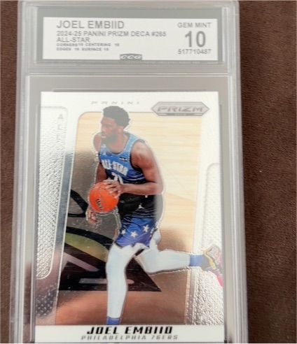 2024-25 Panini Prizm Deca #255 Joel Embiid — front