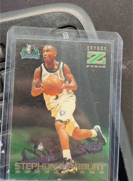 1996-97 Skybox Z-Force Zensations #14 Stephon Marbury — front