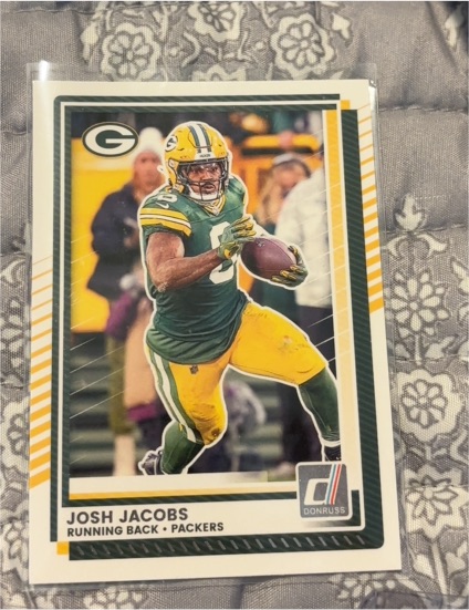 2025 Donruss #179 Josh Jacobs — front