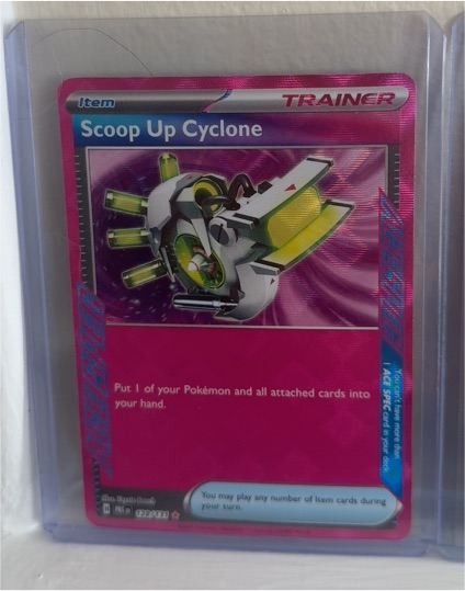 2025 Pokémon #128 Scoop Up Cyclone — front