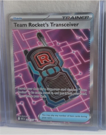 2022 Pokémon Team Rocket's Transceiver #217 — front