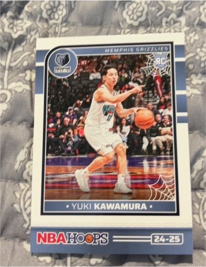 2024-25 Panini Haunted Hoops #275 Yuki Kawamura Rookie — front