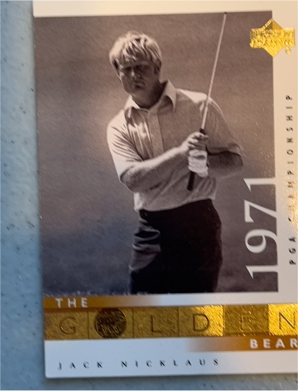 2001 Upper Deck #114 Jack Nicklaus — front