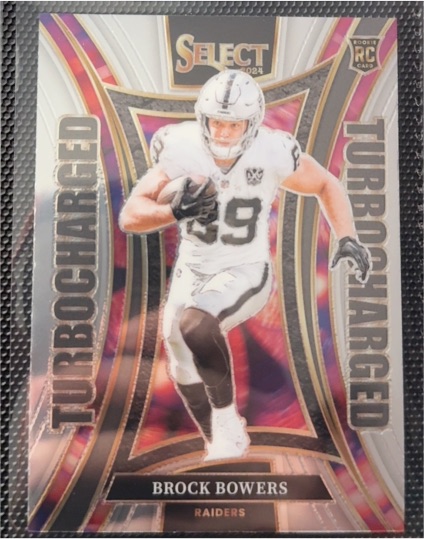 2024 Panini Select #6 Brock Bowers Turbocharged — front