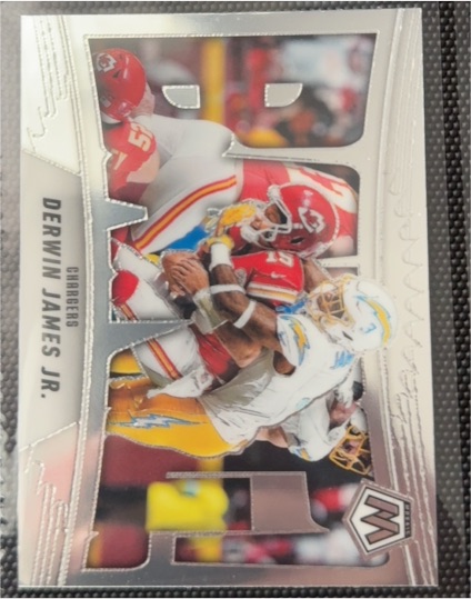 2025 Panini Mosaic #4 Derwin James Jr. Bang! — front