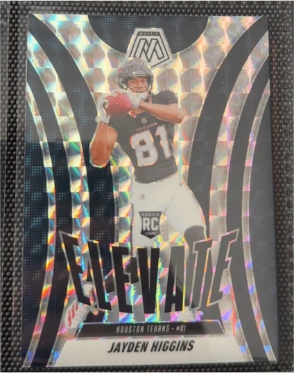 2025 Panini Mosaic #9 Jayden Higgins Elevate — front