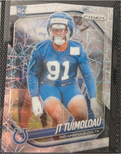 2025 Panini Prizm #324 JT Tuimoloau — front