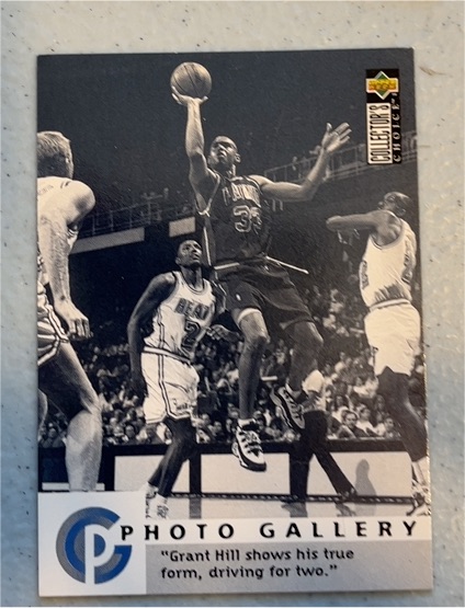 1995-96 Upper Deck Collector's Choice #398 Grant Hill — front