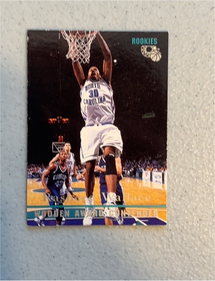 1995 Classic Rookies #92 Rasheed Wallace — front