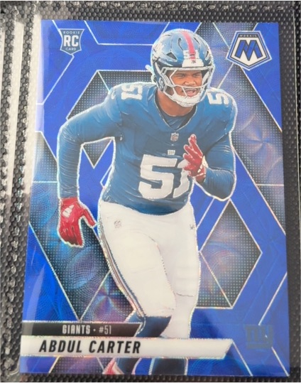 2025 Panini Mosaic #317 Abdul Carter — front