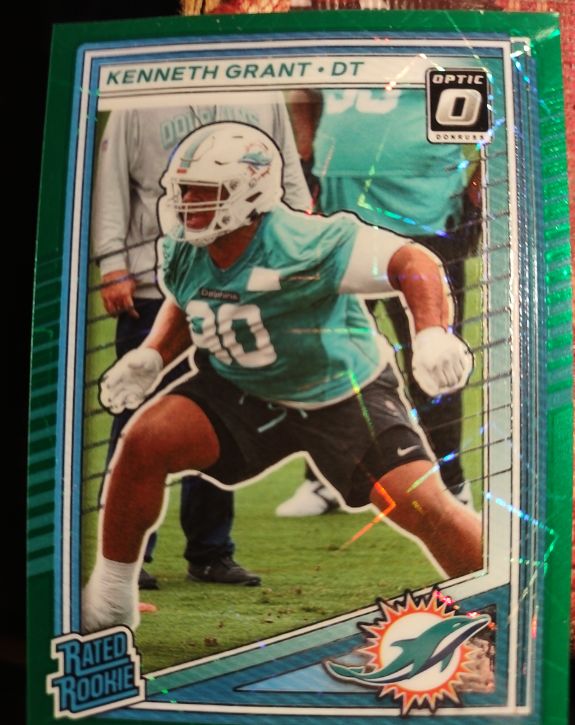 2025 Donruss Optic #216 Kenneth Grant — front