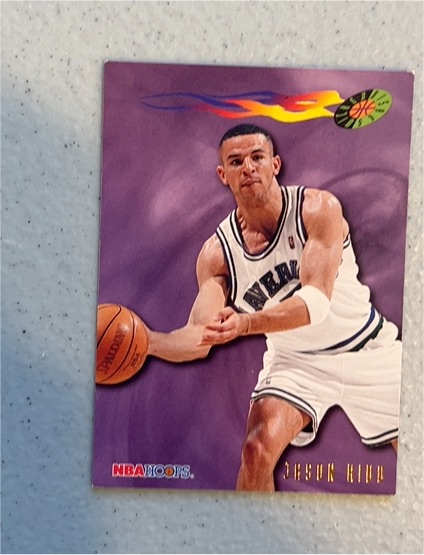 1995-96 NBA Hoops #390 Jason Kidd — front