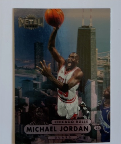 1997-98 Fleer Metal Universe #23 Michael Jordan — front