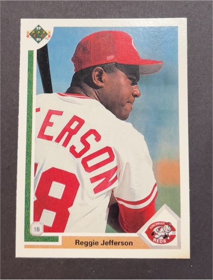 1991 Upper Deck #746 Reggie Jefferson — front